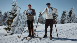 Poslední závod Kryštof Hádek a Jaroslav Plesl (Ořovský) foto Nikolas Tušl nahled